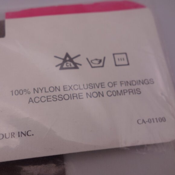 Vintage La Tosca Queen Size Reinforced Toe X LARGE 200-260 lbs. Taupe Panty Hose - Picture 14 of 16